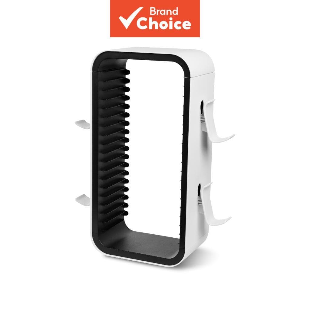 Suporte de Fita IINE para armazenamento de jogos PS/Xbox/Switch/XBOX, torre de armazenamento de cartões de jogo, ganchos
