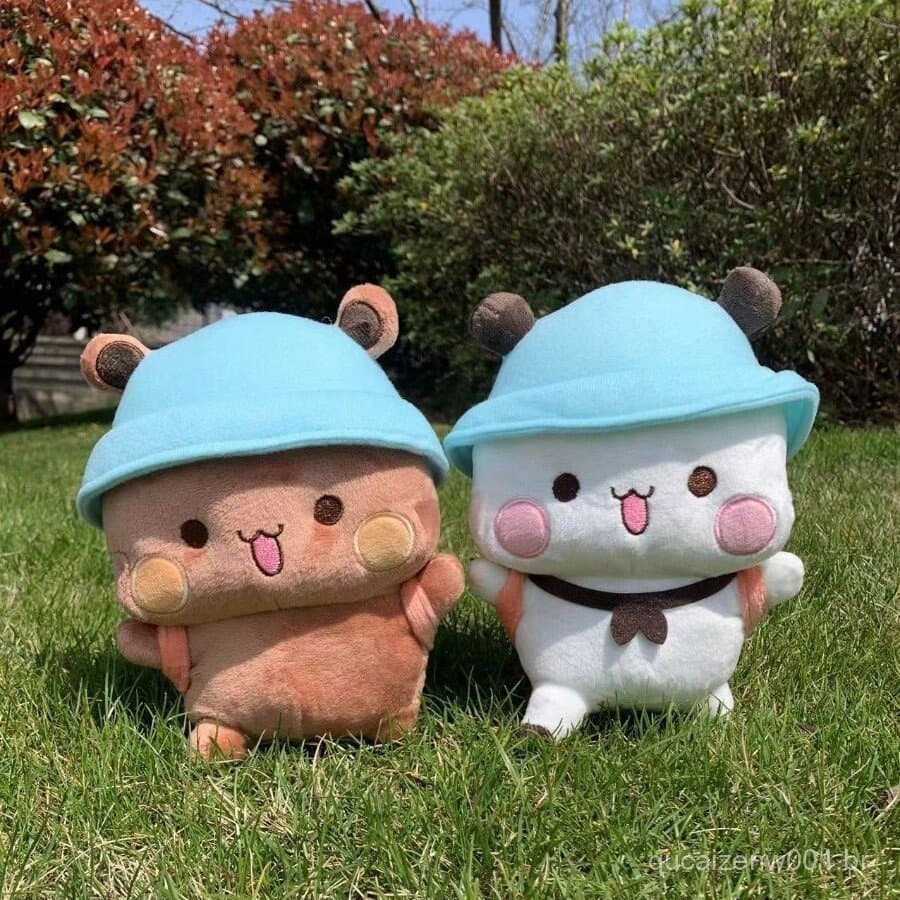 Yier Panda Urso Bonecas Bonito Bubu Dudu Brinquedo De Pelúcia Adorável Dos Desenhos Animados Recheado Macio Plushies Dec