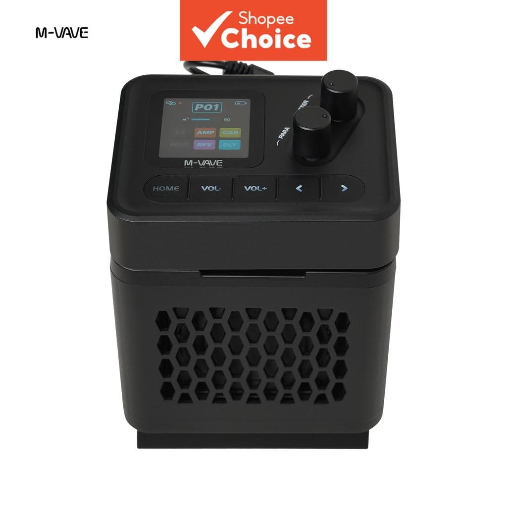 M-VAVE Pocket Combo Amplificador De Efeitos De Guitarra ANN Tone Charging 20 Amp Sim 20 IR Gabinete Simulação Diafragma