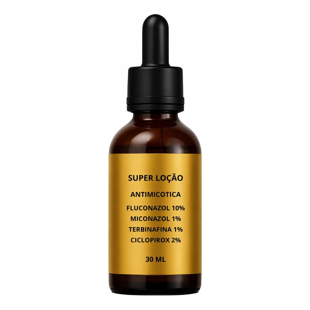 Super Loção Antimicótica 30ml Solução Micose Unhas