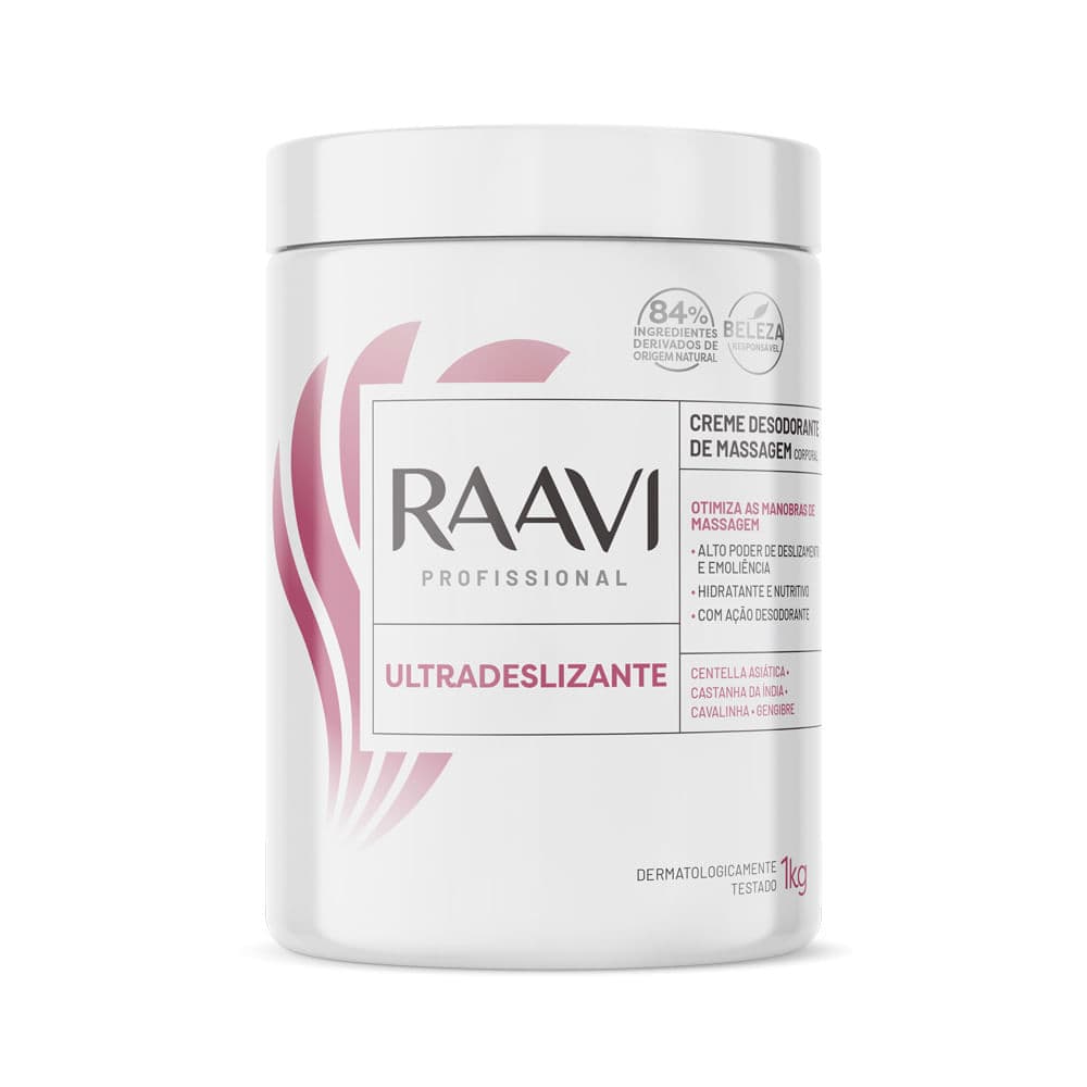 Creme de Massagem Corporal Ultradeslizante Raavi
