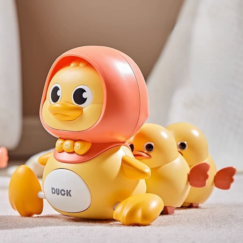 Patinho Elétrico Andador e Balançante para Aprender a Engatinhar, Brinquedo Infantil 3941