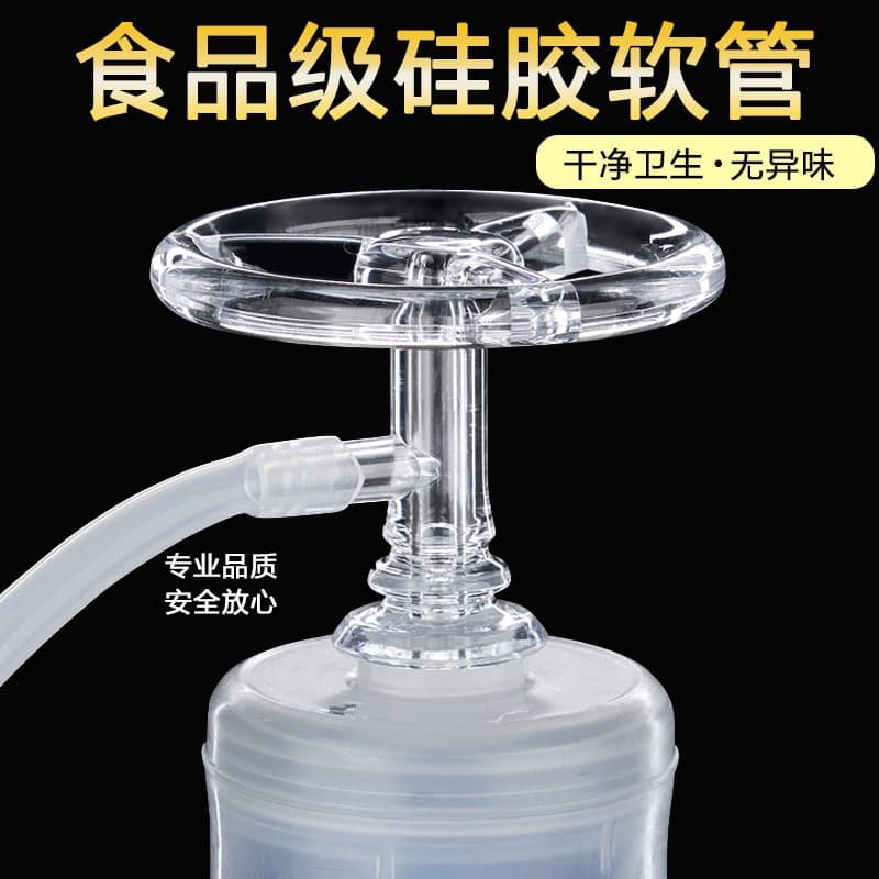Balde Anti-poeira plug filtro de água engarrafada Silicone tubo de bombeamento mangueira Kung Fu conjunto de chá cerimôn