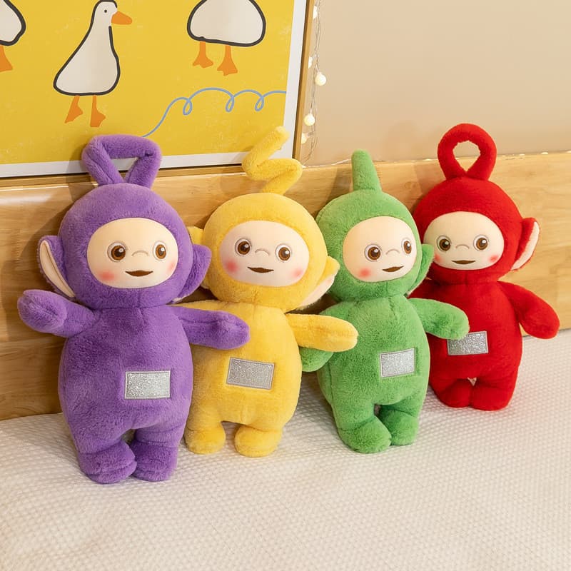 Novo estilo Boneca Teletubbies Brinquedos de pelúcia Bonecos de desenho animado Bonecos de Anime Bonecas reconfortantes