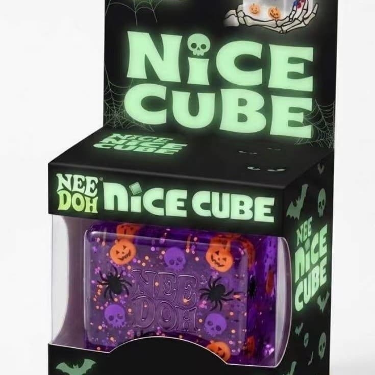 Brinquedos sensoriais cubo de descompressão pitada música descompressão ventilação brinquedos Halloween novo estilo cubo