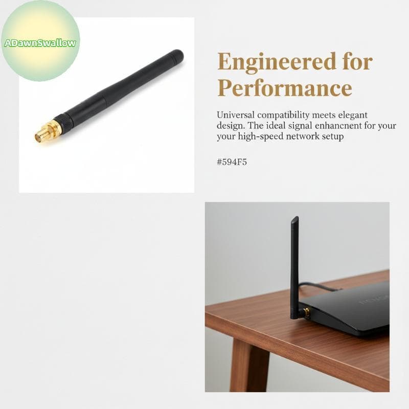 ADS 2.4GHz 3dBi WiFi Antena RP SMA Macho Sinal Sem Fio Boost Atualização Cabo Pigtail Para Roteador Modem Aumento De Alc