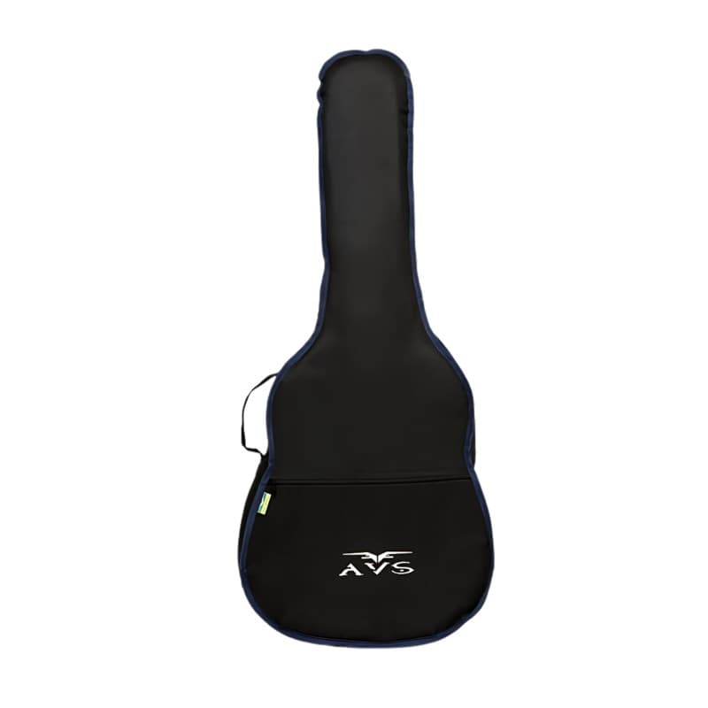 BAG CAPA AVS VIOLÃO CLASSICO SIMPLES PRETO BIC008SP