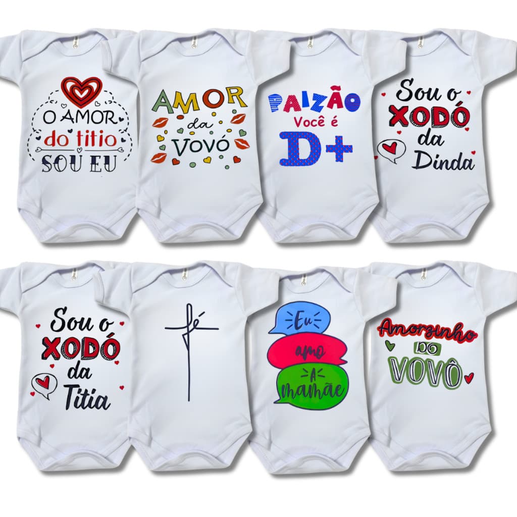 Body bebe/ Frases/ Mesversário/Escolha o modelo