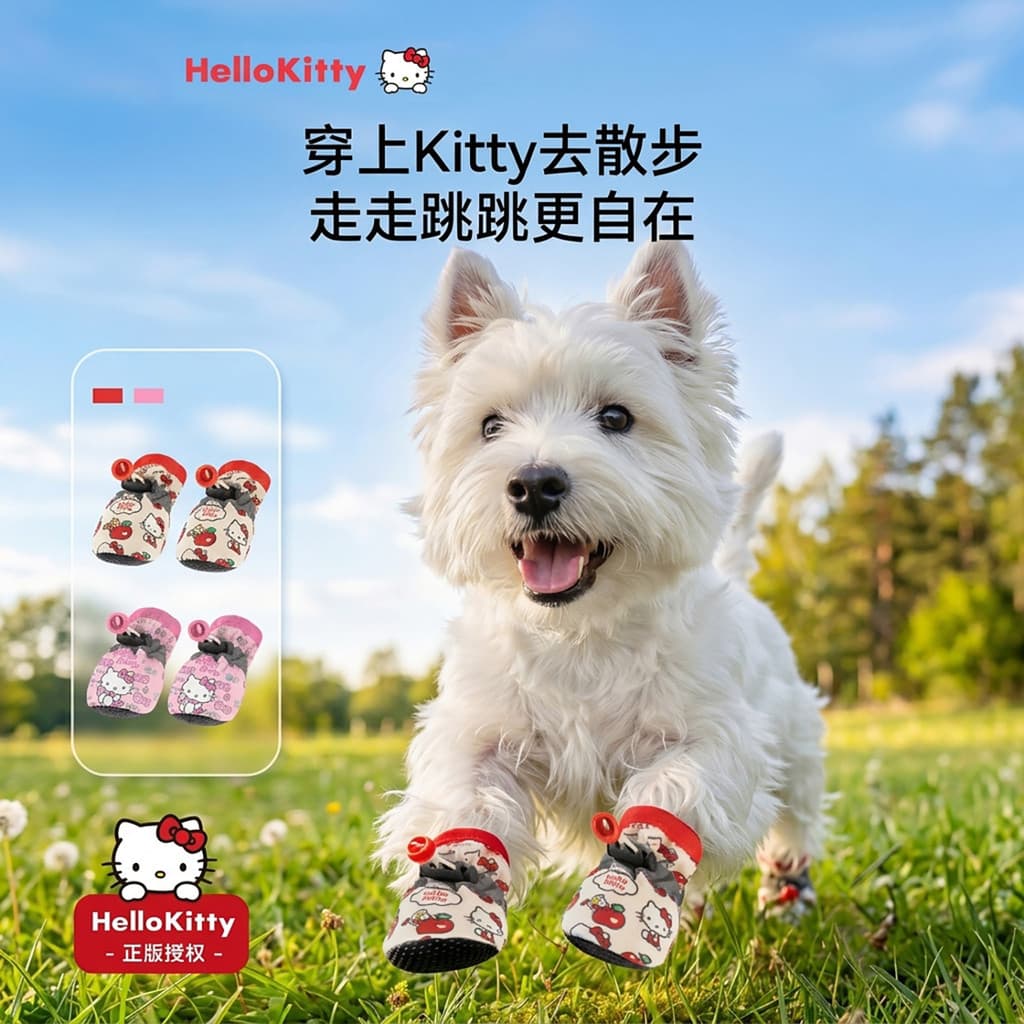 Impressão completa bonito querido carrinho Co-marca sapatos de sola macia pequeno cão Bichon Teddy sapatos para cães ao