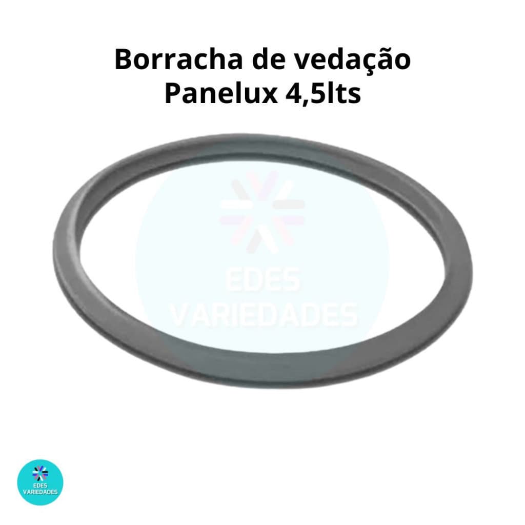 Borracha de vedação silicone para Panela de  Pressão Panelux 4,5 litros Fechamento Externo