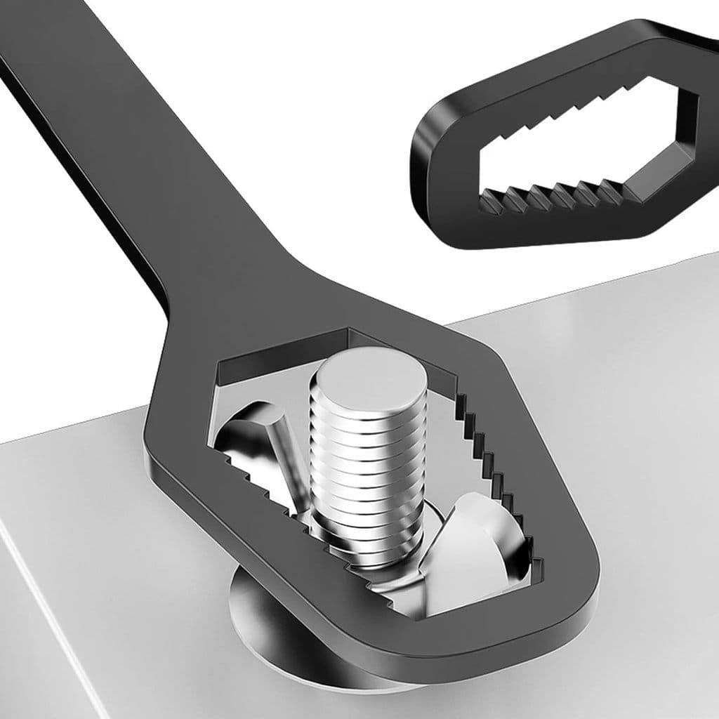 Chave multifuncional de dupla finalidade, chave torx autoajustável, ferramenta manual portátil para reparos domésticos e
