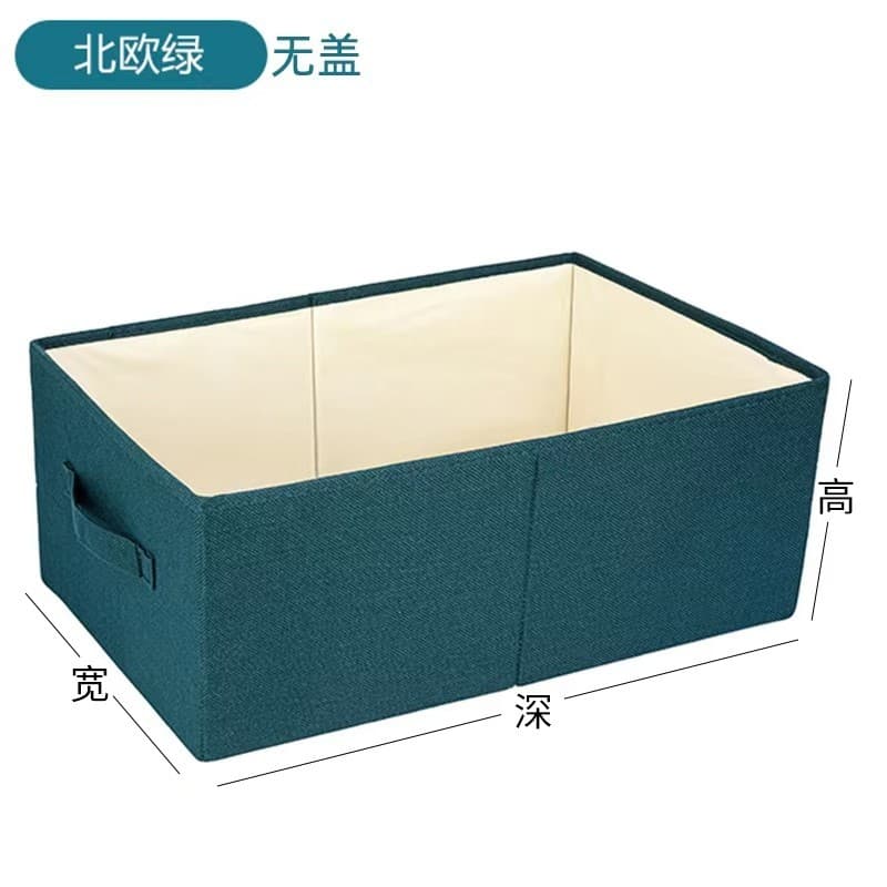 Guarda-roupa caixa de armazenamento de tecido gaveta caixa de armazenamento grande dobrável em camadas Rack de armazenam