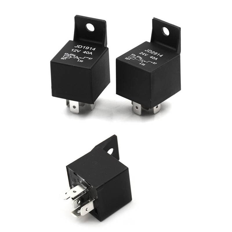 TSBR 5 Pinos 40A Relé De Carro Automotivo Normalmente Aberto DC 12V/24V Relés Para Luz Principal .