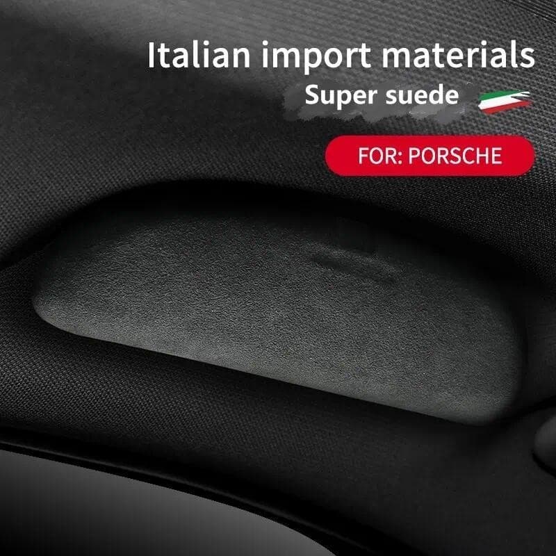 Alcantara Interior Do Carro Reformado Telhado Lidar Com Óculos Caso De Sol Caixa Organizador Armazenamento Para Porsche