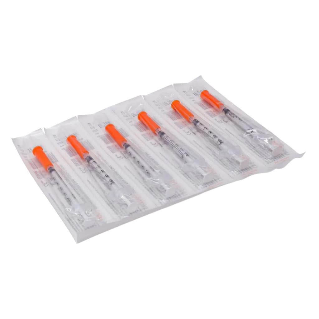 Seringa Insulina Uniqmed 0,3ml Agulha 6mm X 0,25mm 31G (30UI)