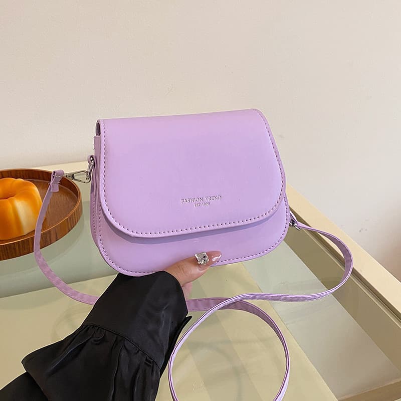 Bolsa de ombro multifuncional, novo modelo, cores vibrantes, adequada para o outono e inverno, moderna e elegante, total