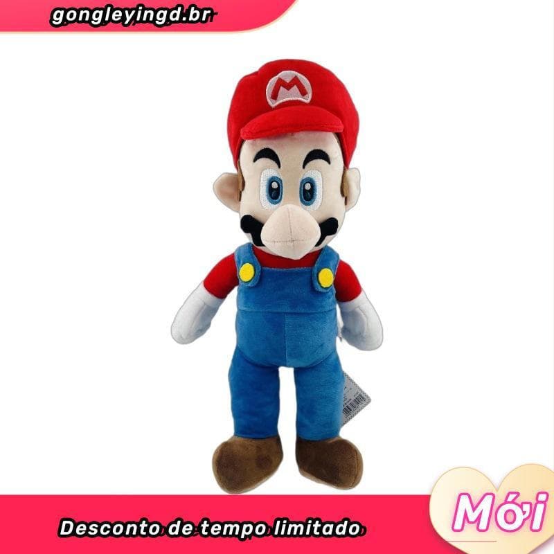 Novo estilo Super Mario 5023 50 cm Grande Louisiki Yoshi Dragão Pelúcia MNKF Boneca