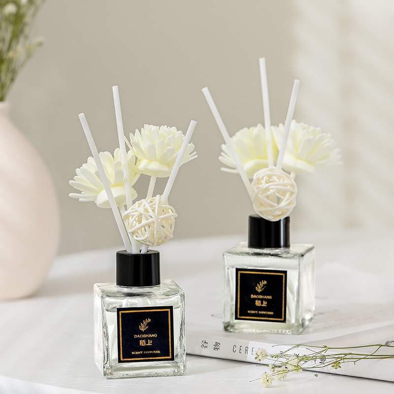 Ambientador de arroz banheiro quarto banheiro quadrado aromaterapia fragrância desodorante fragrância de longa duração d