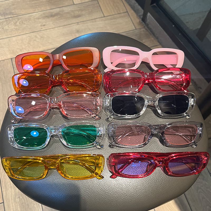 óculos feminino de sol óculos de sol feminino com proteção uv óculos de sol quadrado feminino oculos de sol Ins Harajuku