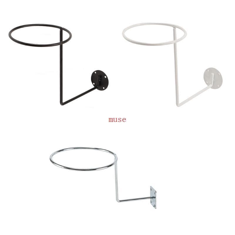 muse Suporte De Capacete Multiuso , Rack De Chapéu , Exibição De Metal Montado Na Parede Para Pendurar Basquete , Futebo