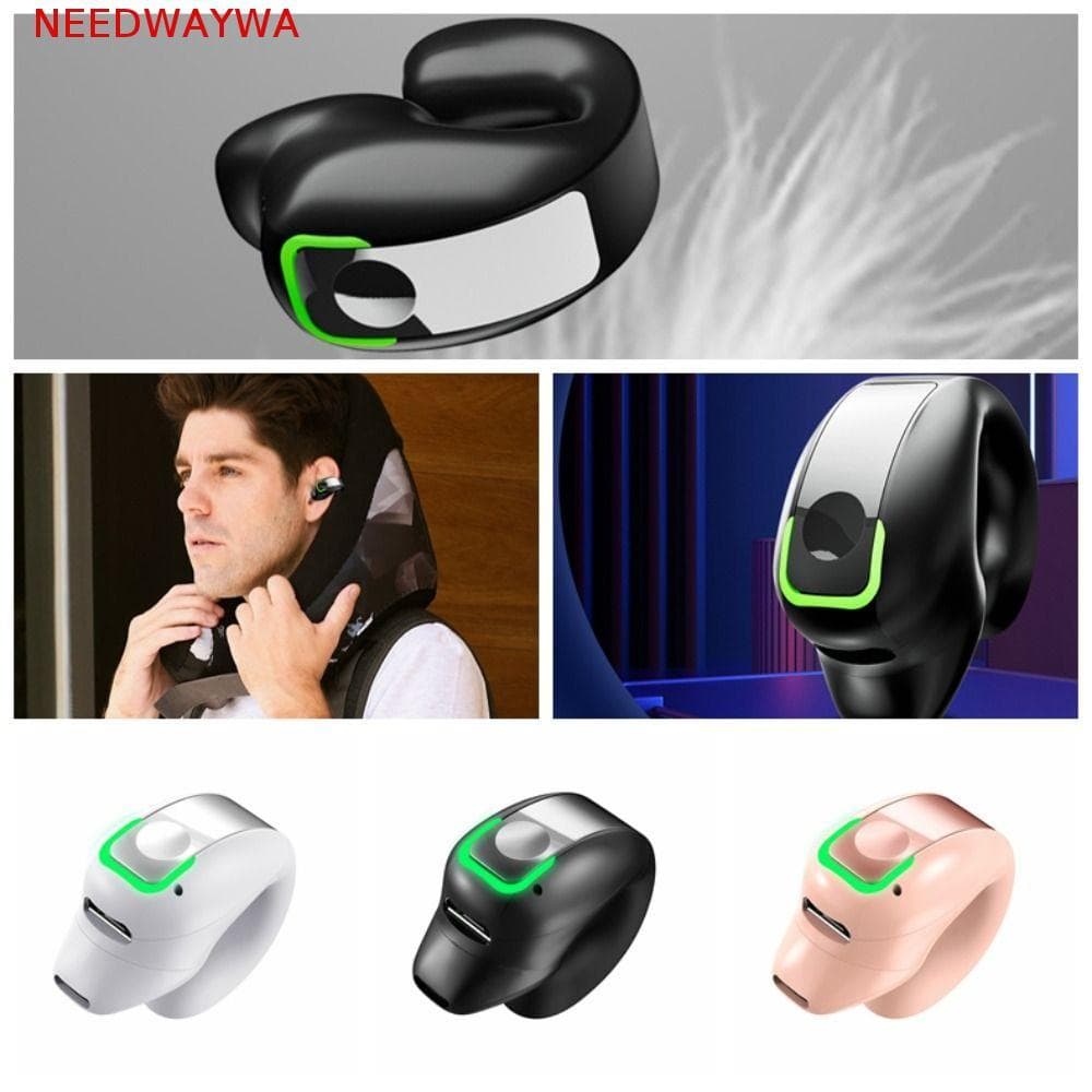 NEEDWAYWA GD28 Fone De Ouvido Bluetooth , Fones Sem Fio GD28 De Condução Óssea Não Intra-Auriculares , Alta Definição