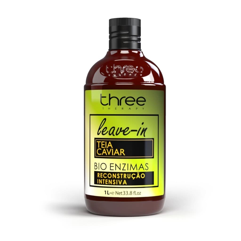 Protetor Térmico Capilar Leave-in Pantovin Teia Caviar  Efeito Teia Anti Frizz Three Therapy