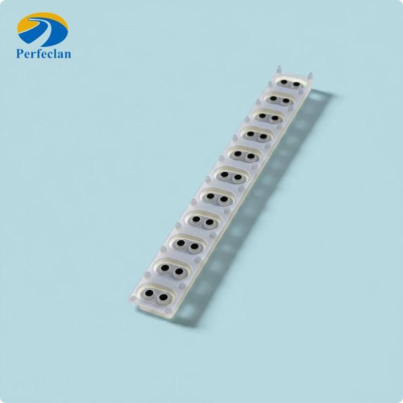 [Perfeclan] Faixa De Borracha Para Teclado Eletrônico Durável Silicone Substituição De Condutor Reparo De Piano Digital