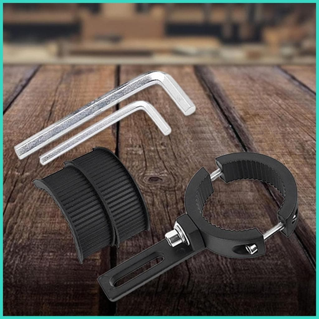 Suporte De Luz De Nevoeiro Moto Auxiliar Tubo Da Motocicleta Braçadeira Do Farol Para Deslocamento Urbano ningchbr