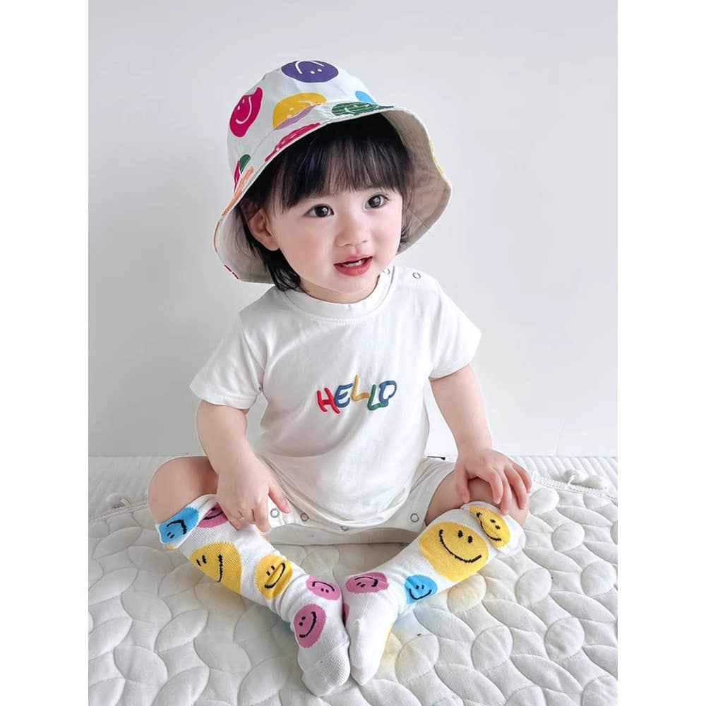 Bebê recém-nascido roupas de uma peça verão bebê manga curta pulôver junho-dezembro roupas de verão Super bonito fino ma