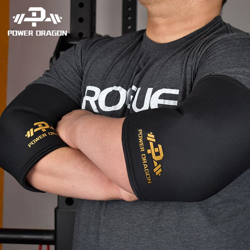 P PD cotoveleiras de levantamento de força equipamentos esportivos equipamento de proteção profissional capa de Fitness