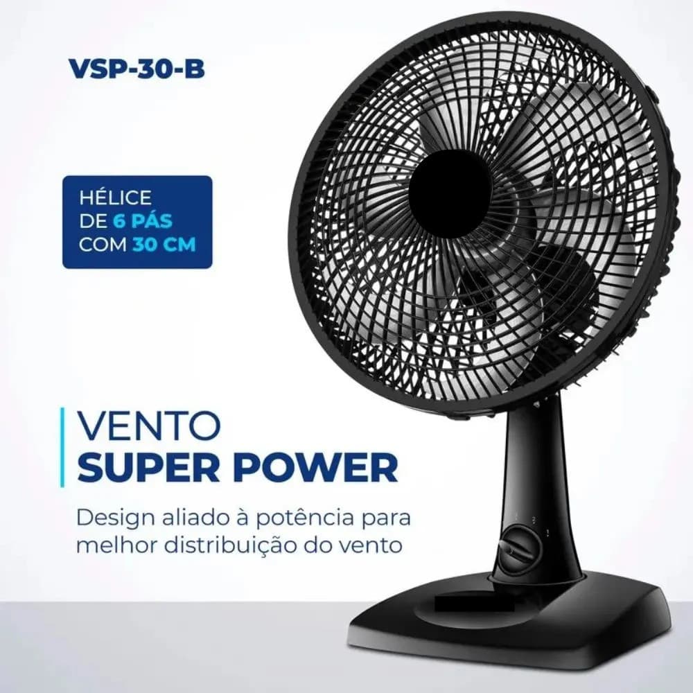 Ventilador 40cm Vsp 30 B 60hz