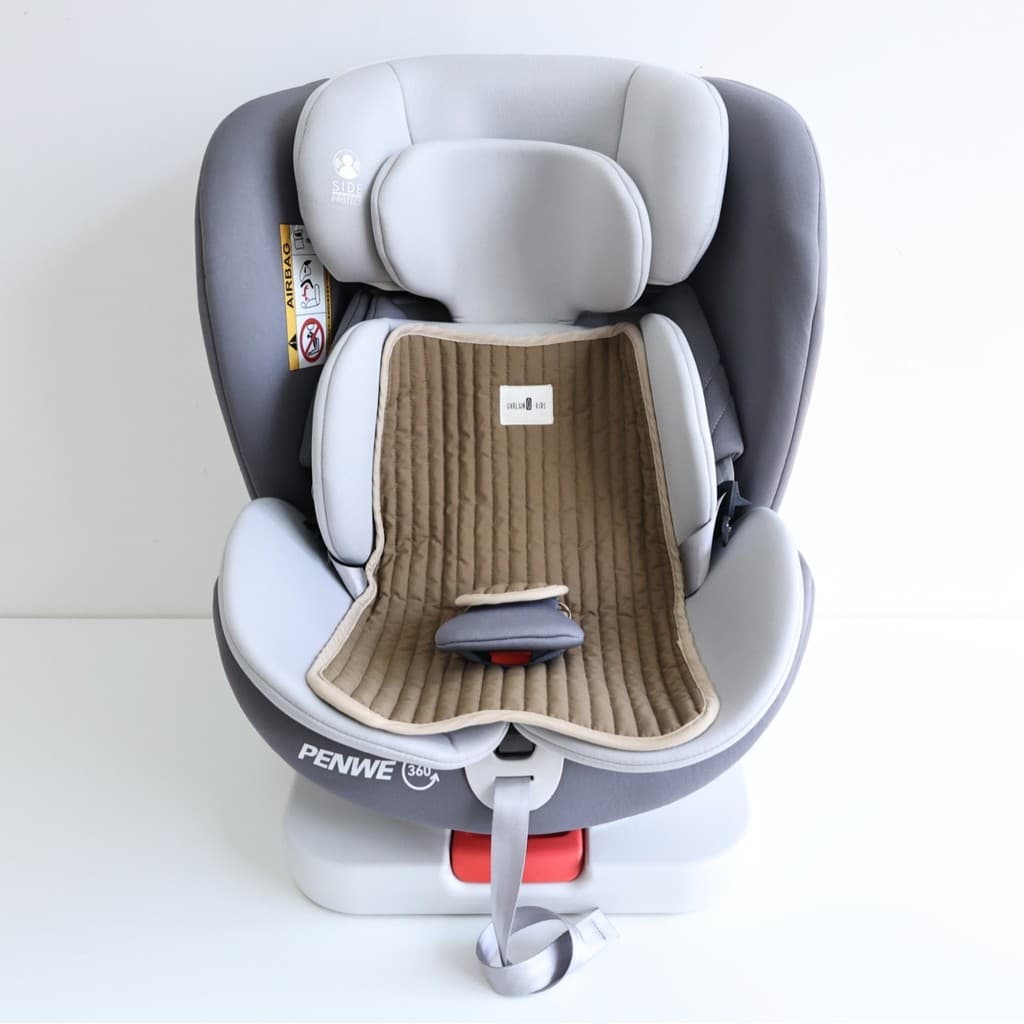 Almofada para carrinho de bebê, almofada de algodão puro, assento de segurança para bebês, quatro estações, Universal, i