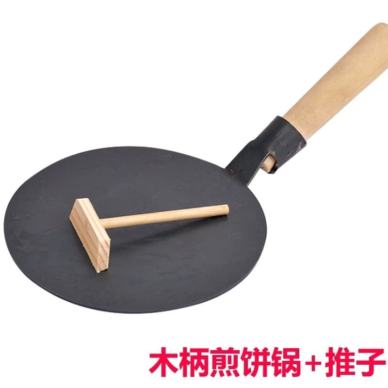 Mini cozinha brinquedos de comida infantil Extra grande Wok alça panqueca panela de sopa pequena panela de ferro panela