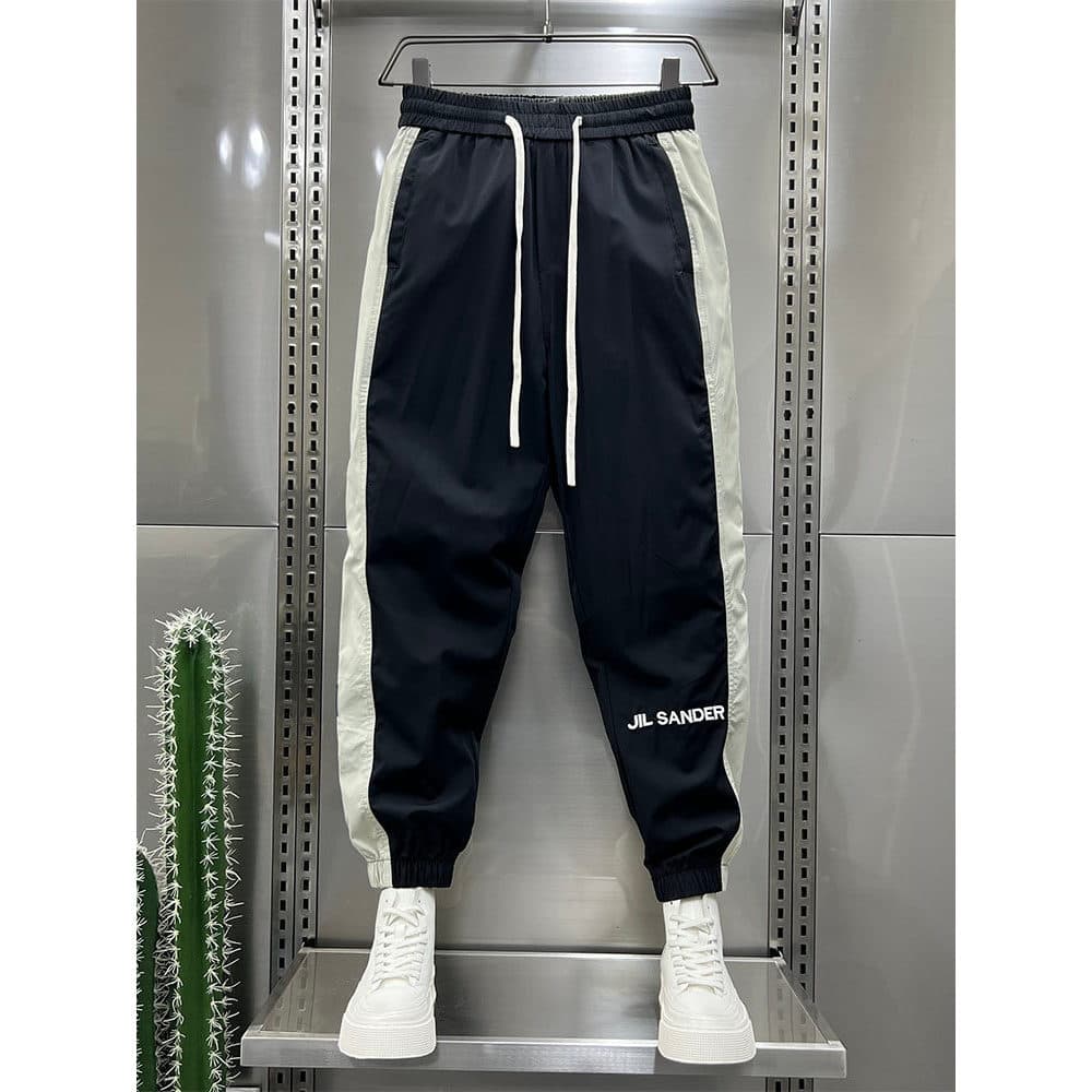 Calças esportivas masculinas até o tornozelo primavera verão na moda High-End novo estilo tornozelo-Legging calças casua