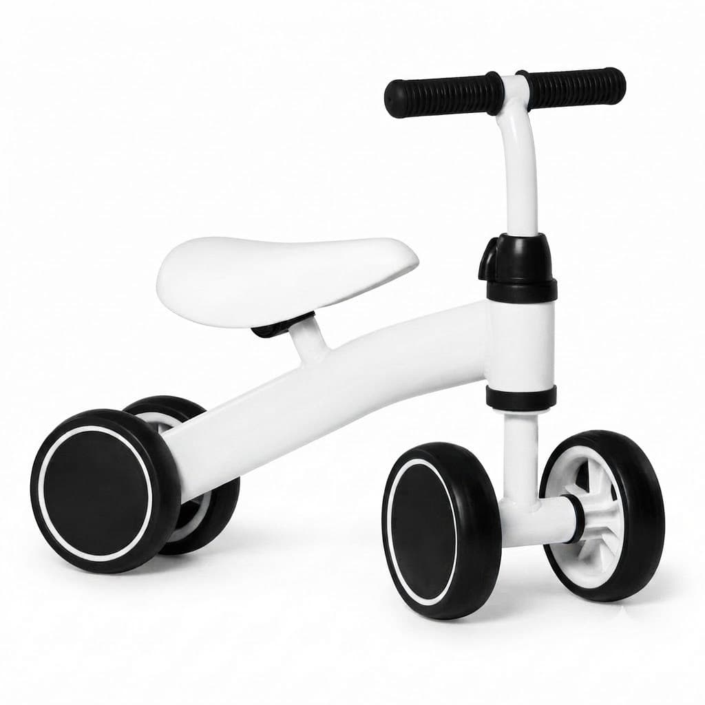 Bicicleta De Equilíbrio Infantil Sem Pedal 4 Rodas Para crianças Aprenderem A Caminhar