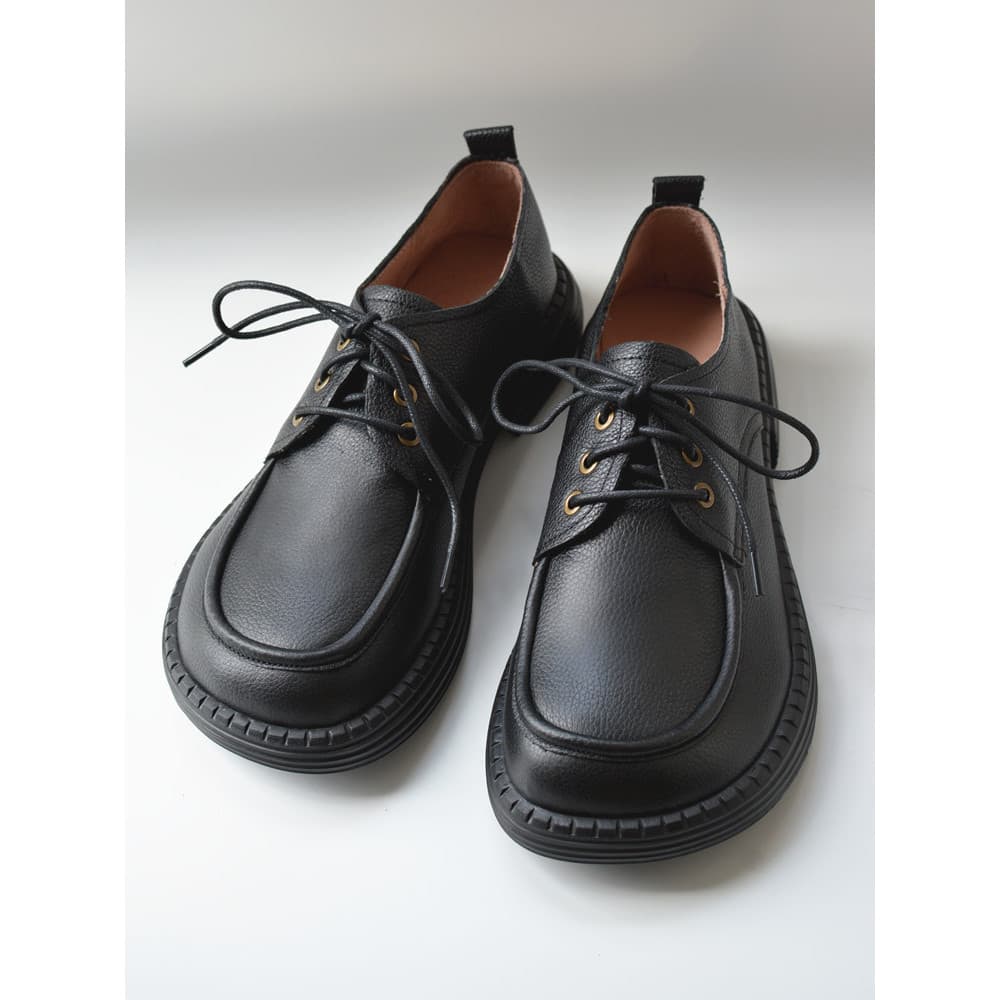 Couro genuíno masculino solto sapatos de couro de dedo grande estilo comércio exterior mais magro olhar Derby sapatos de