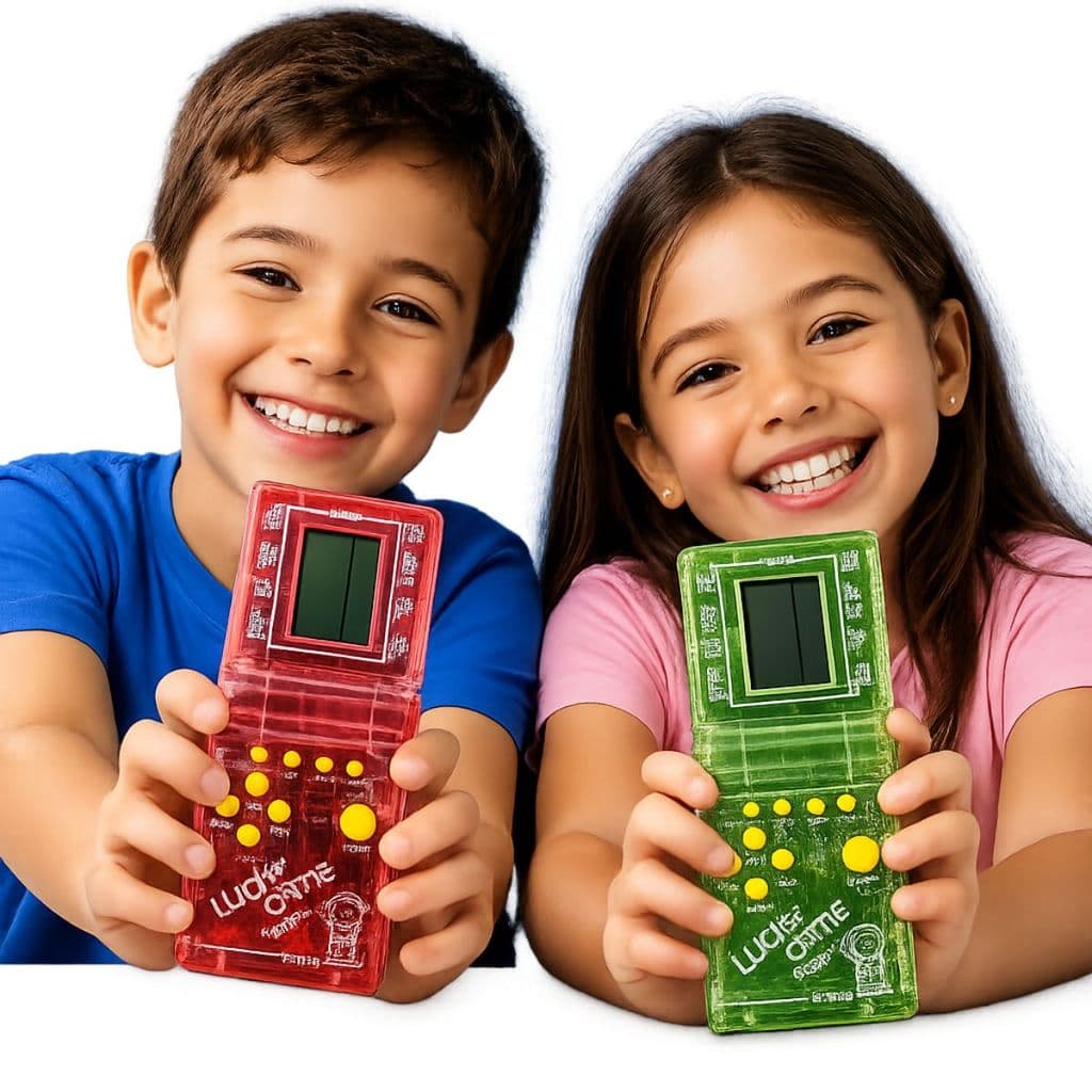 Kit com 6/10/15 Super Mini Game Portátil Retro Brinck Game 9999 Jogos Envio Rápido
