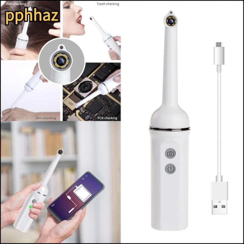 [pphhaz] Endoscópio De Câmera Intraoral 2.0MP 10800P 6 LED USB Micro-Verificação De Inspeção Oral Em Tempo Real