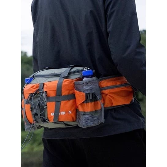 2026 novo estilo saco de cintura multifuncional montanhismo ao ar livre única mochila caminhadas viagem ciclismo 10L gra