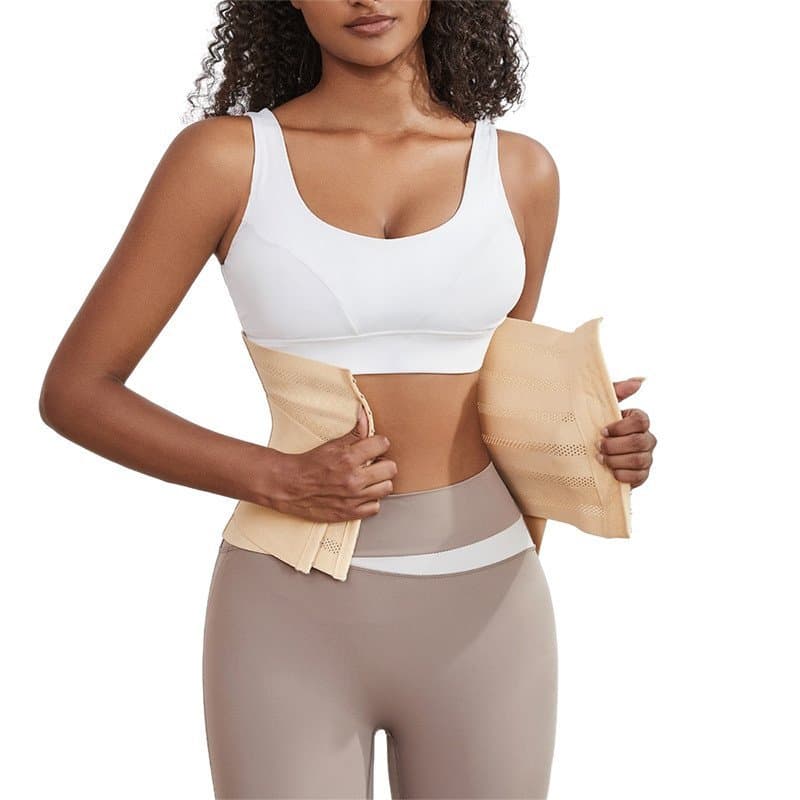 Modelador de Corpo Feminino para Emagrecimento, Cinturão para Treinamento de Cintura, Cinta Modeladora para o Abdômen e