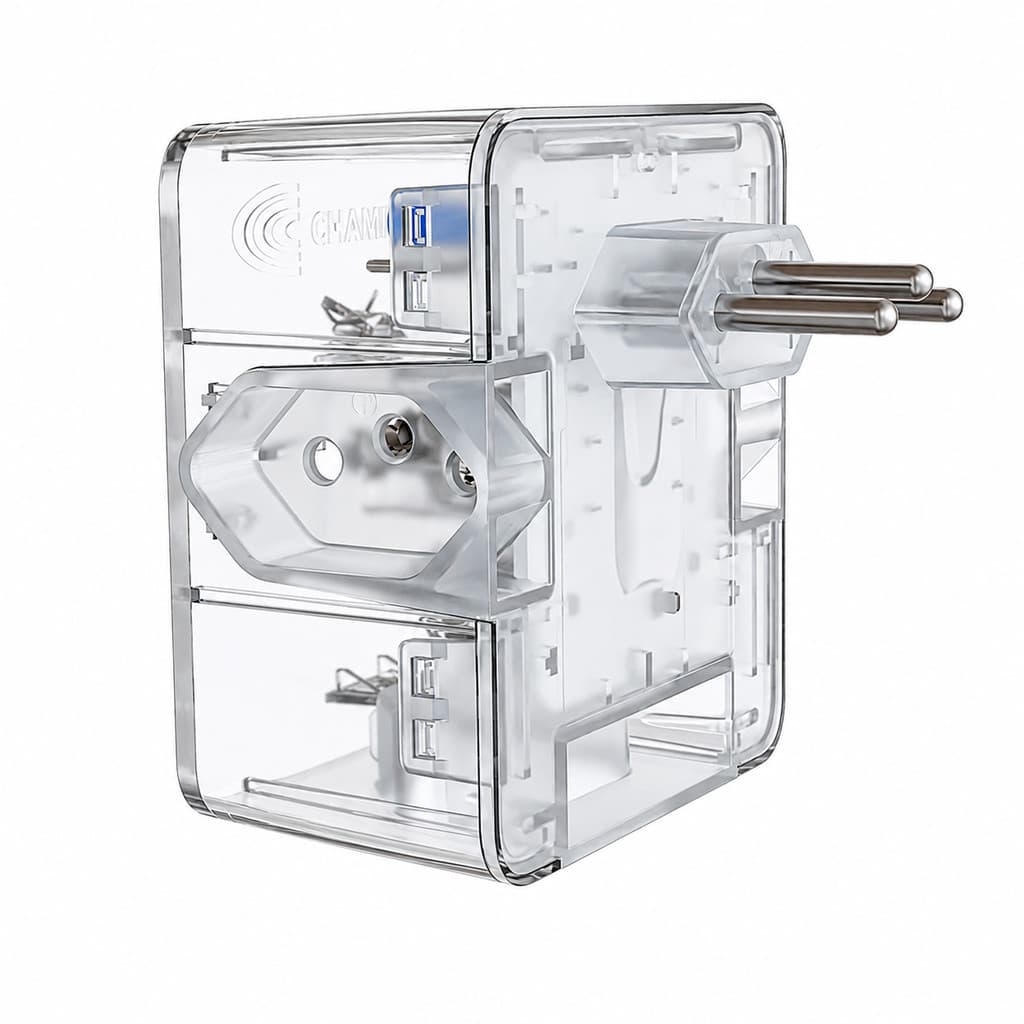Protetor Contra Surtos iCLAMPER LCF 3 Tomadas Bivolt 10A DPS