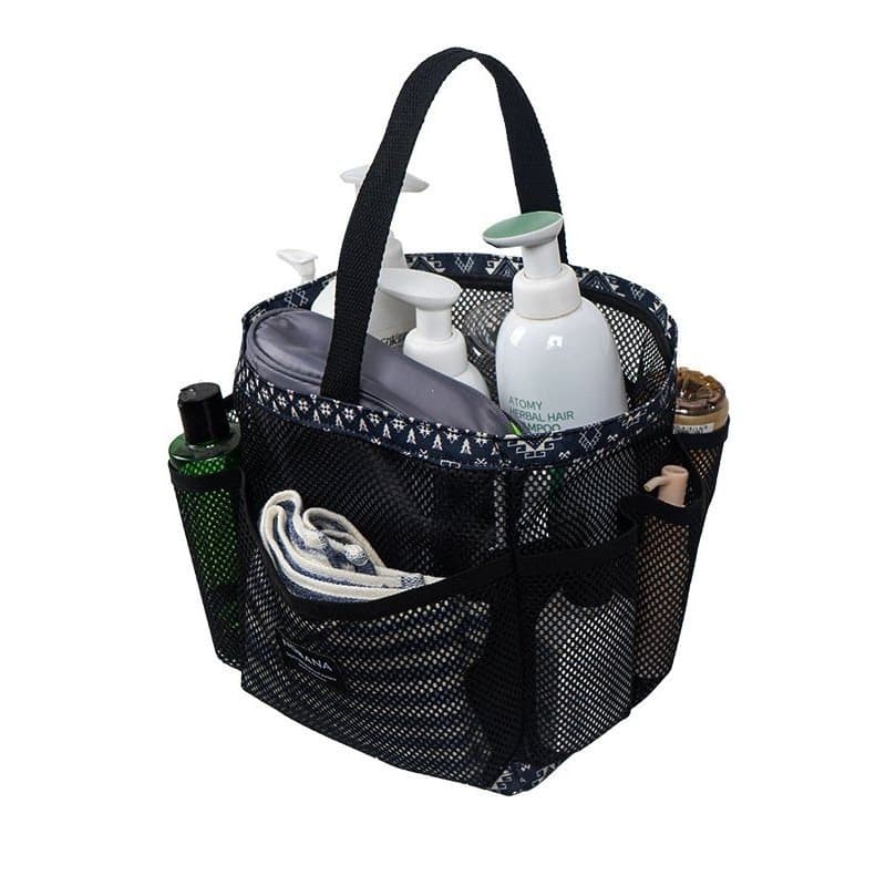 Preferido NOBANA cesta de banho portátil para viagem ao ar livre, rede de banho, sacola de natação, banheiro, bolsa de r