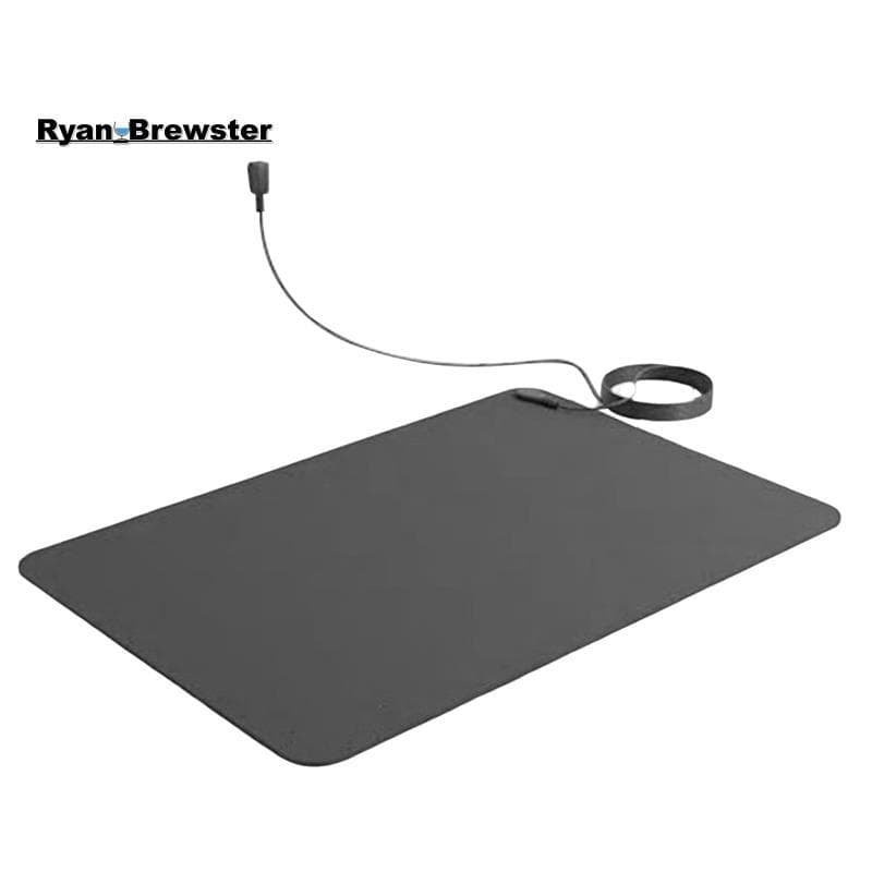[Preferência R] Mouse Antiestático Fio De Aterramento Tapete De Ioga Academia Meditação Fitness Treino Plugue Americano