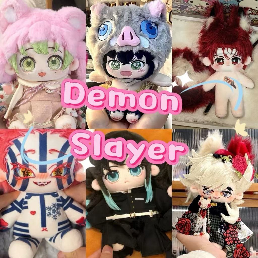 Boneco de Pelúcia Macio Demon Slayer Tokitou Muichirou, Brinquedo Periférico de Anime 20CM UOAZ