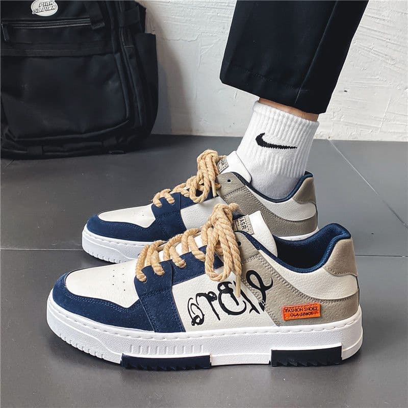 2026 novo estilo de verão sapatos de lona masculinos versão coreana tênis na moda All-Match sapatos de estudante masculi