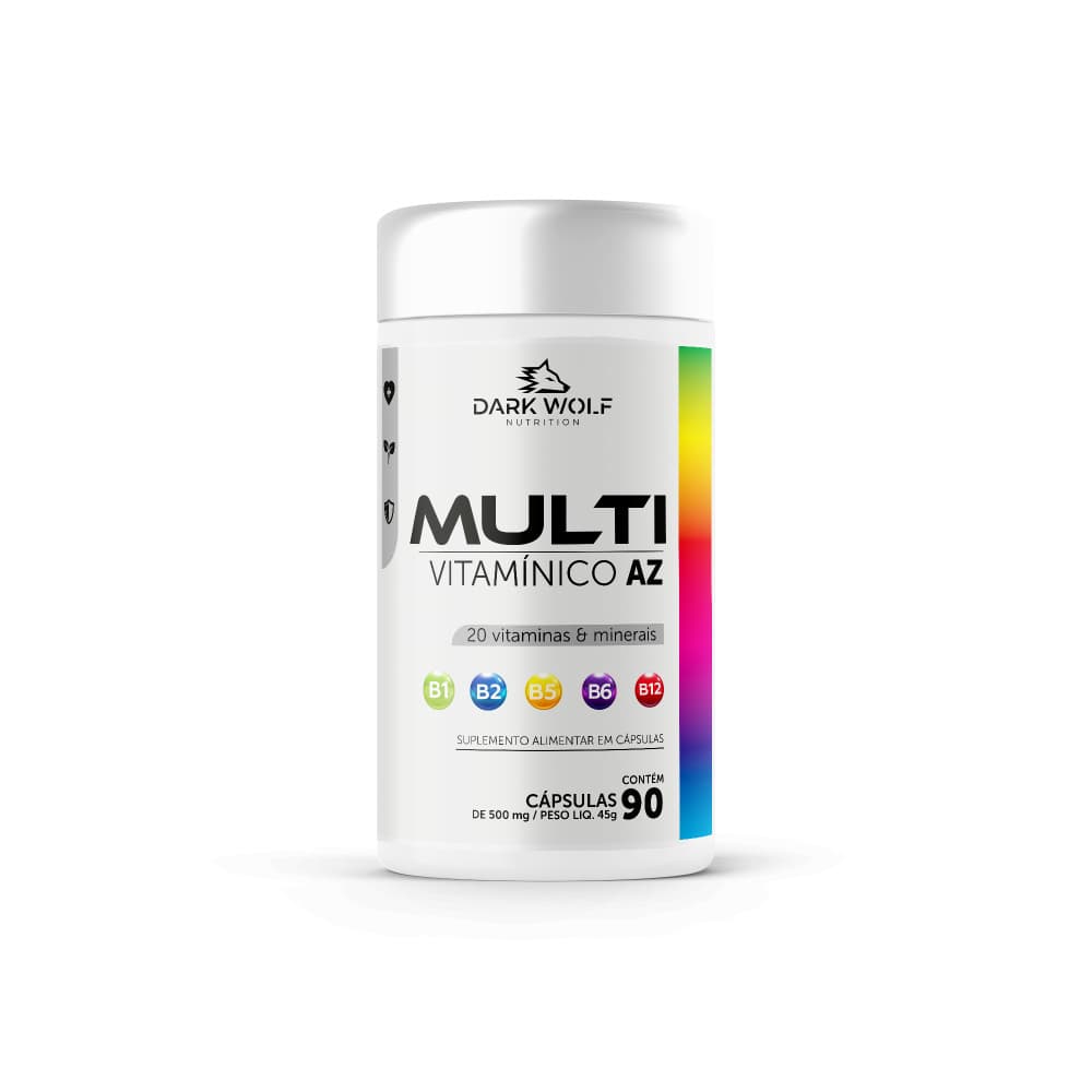 Multivitamimico AZ 90 Caps - Dark Wolf Nutrition