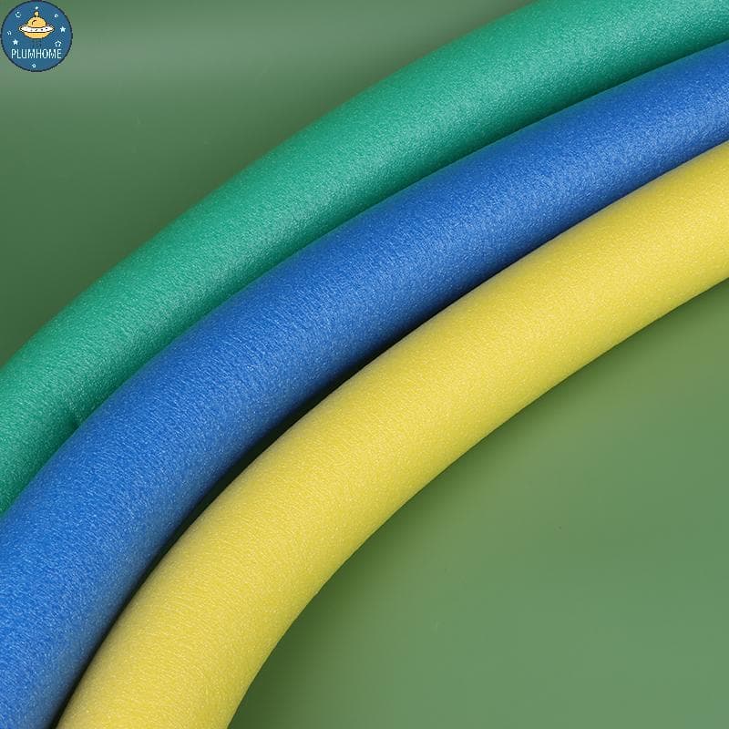 PLUMHOME 1Pc Cor Aleatória Piscina Espuma Macarrão Float Aid Nadar Anel Flutuabilidade Sti Para Natação Auxílio Treiname