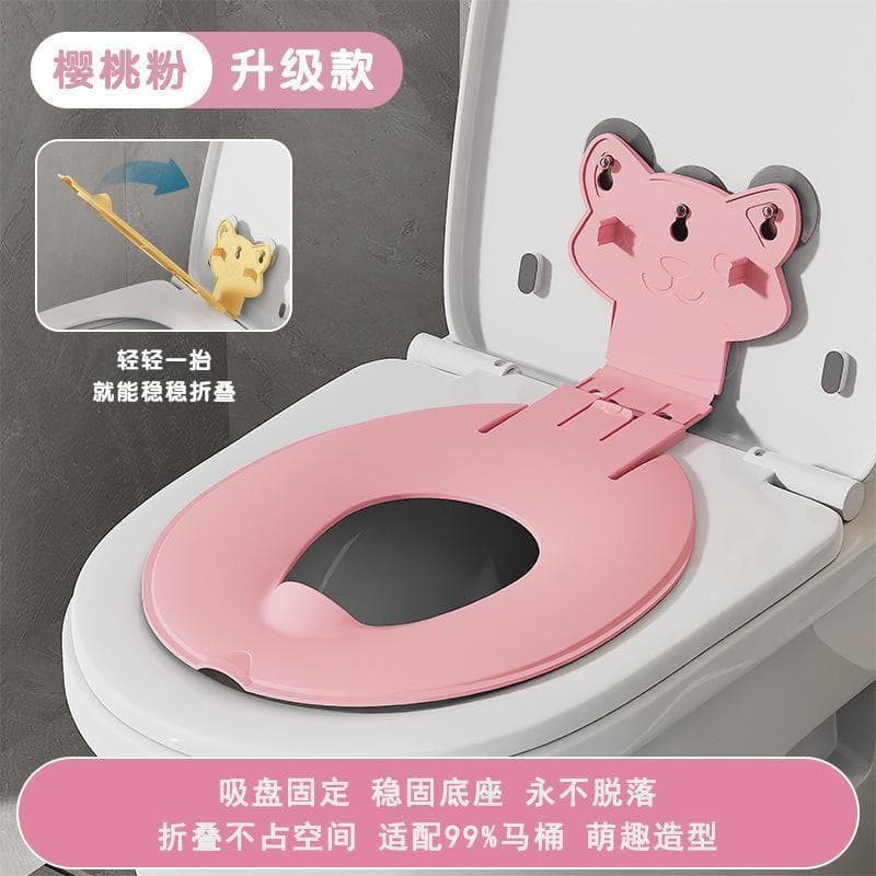 Assento sanitário dobrável para crianças, assento Universal para vaso sanitário, à prova de respingos, lavador de assent