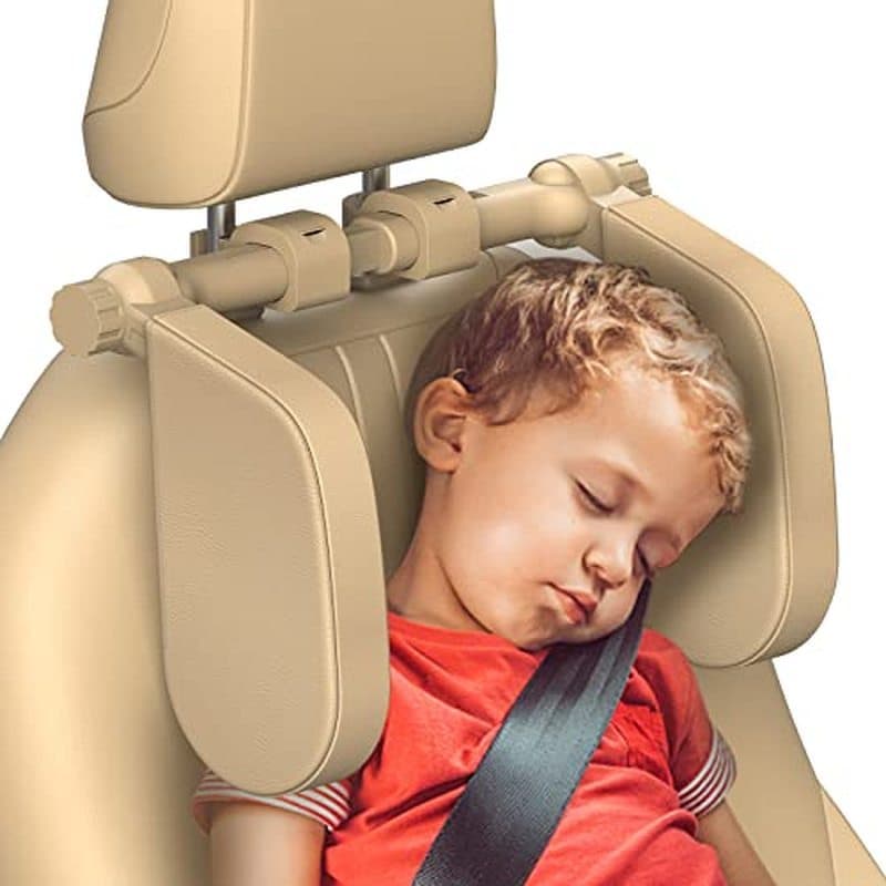 Travesseiro Ajustável Para Encosto De Cabeça De Carro , Road Pal , De Dormir Viagem Em Formato De U Crianças & amp ; Adu