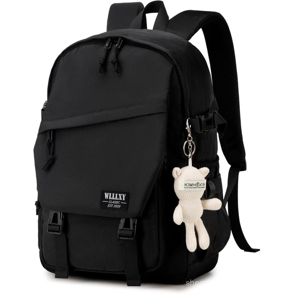 Mochila Escolar Caoroky Knight para Homens e Mulheres, Mochila para Laptop de 15,6 Polegadas, Antifurto, Mochila de Viag